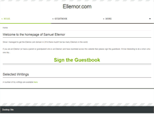 Tablet Screenshot of ellemor.com